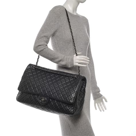 chanel flap bag calfskin price|chanel black quilted flap bag.